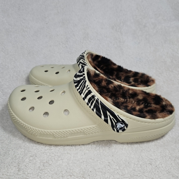 CROCS Shoes - Crocs Classic Lined Animal Remix Clog